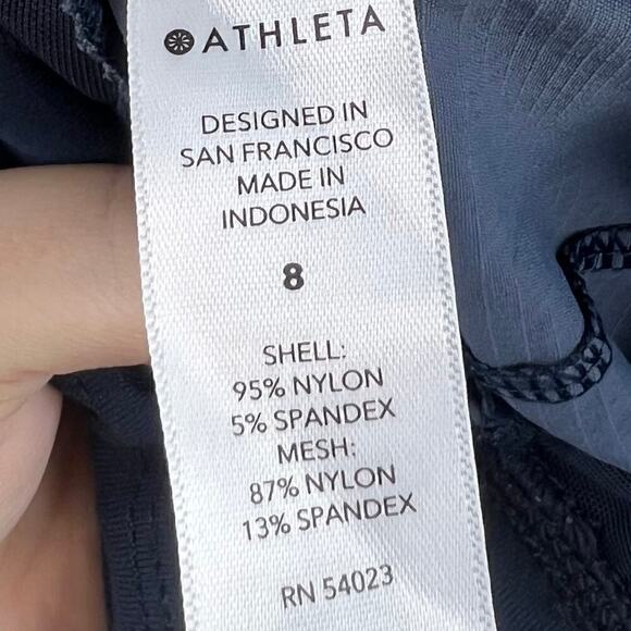 Athleta Ripstop High Rise Printed Trekkie North Shorts Size 8 Abrasion Resistant - Picture 8 of 11